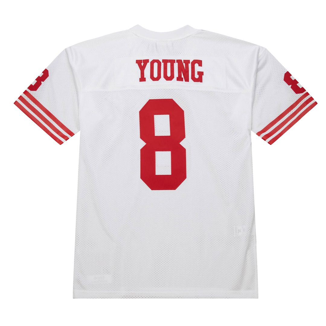 Steve Young San Francisco 49ers 1994 Authentic Throwback Jersey - White