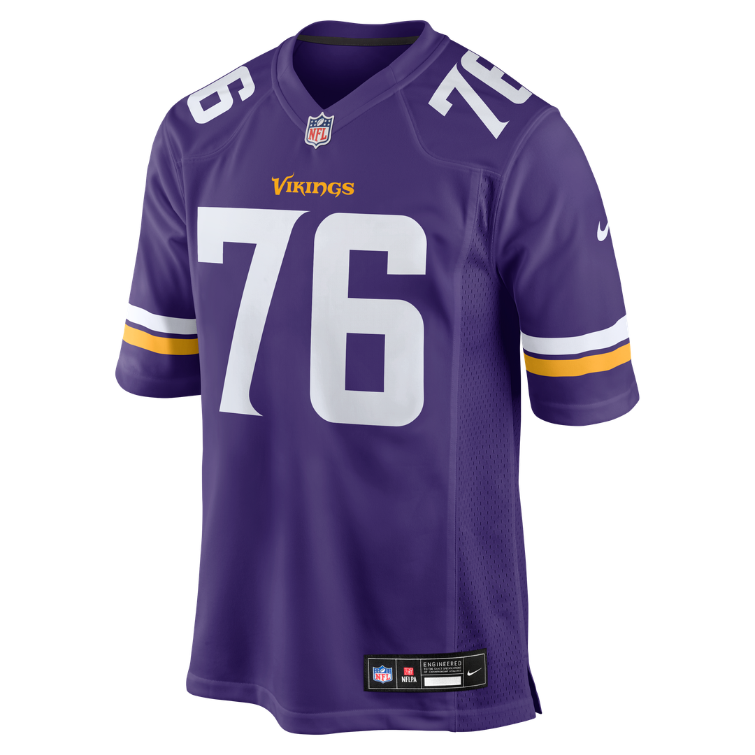 Will Fries Minnesota Vikings Game Jersey - Purple