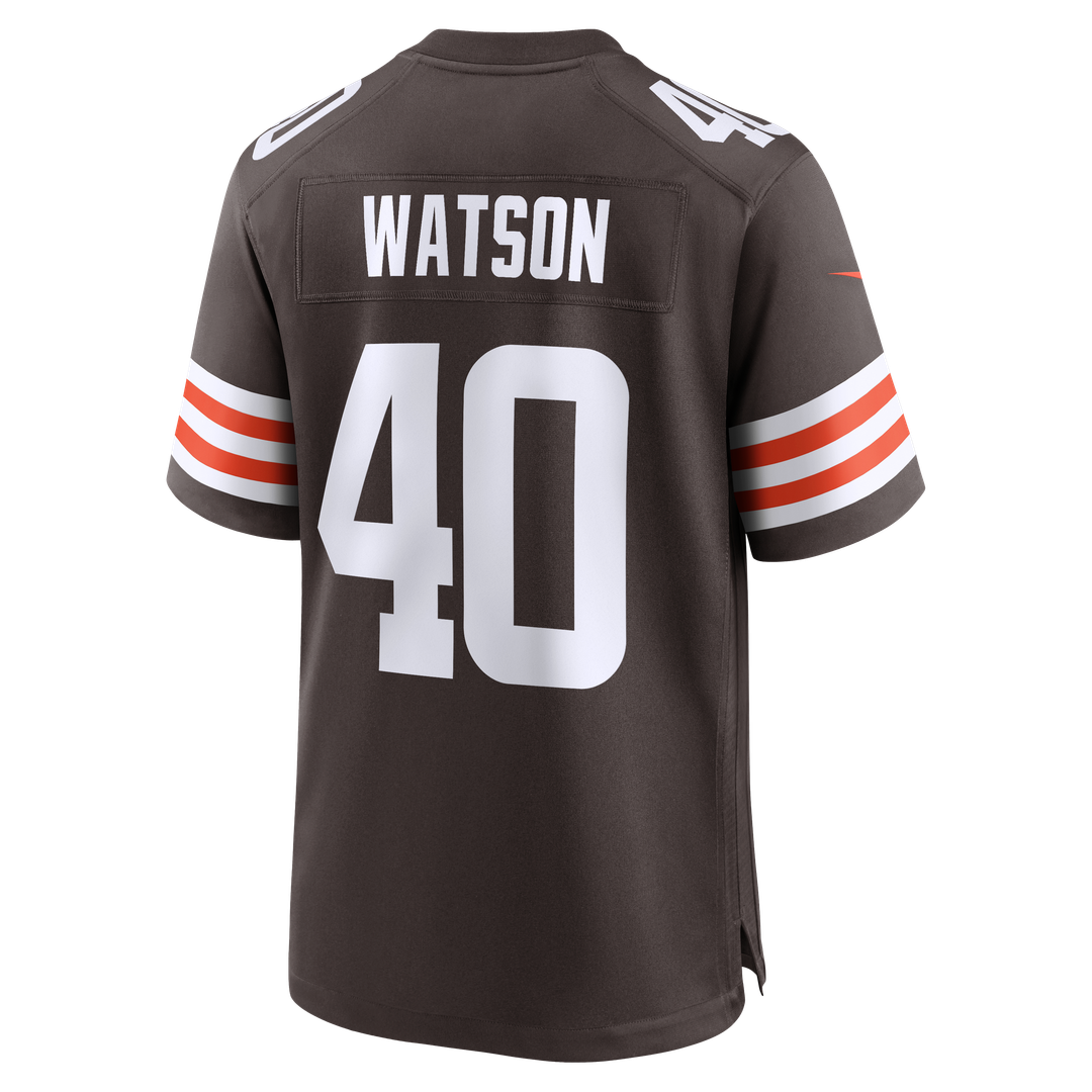 Nathaniel Watson Cleveland Browns Game Jersey - Brown