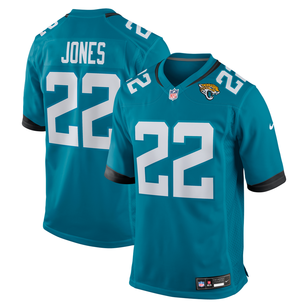 Jarrian Jones Jacksonville Jaguars Game Jersey - Teal