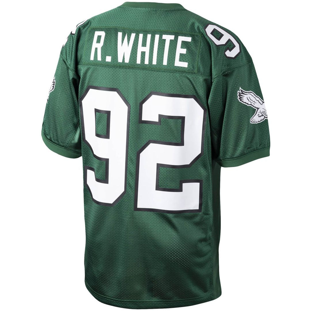 Reggie White Philadelphia Eagles Authentic Throwback Jersey - Green