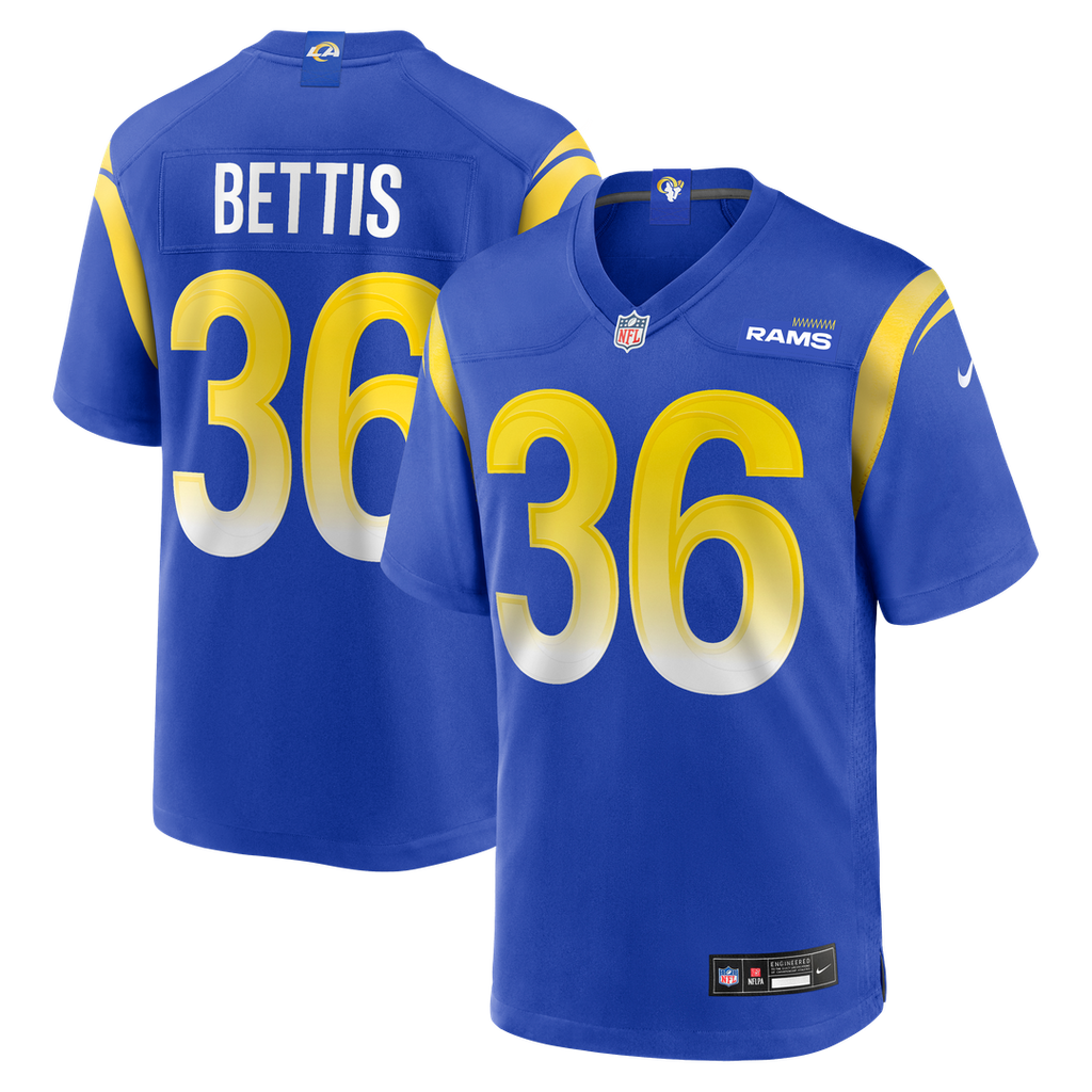 Jerome Bettis Los Angeles Rams Game Jersey - Royal Blue