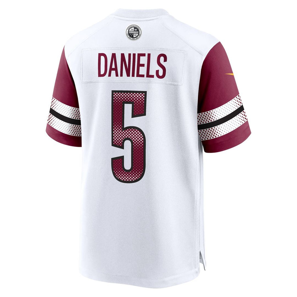 Jayden Daniels Washington Commanders Game Jersey - White