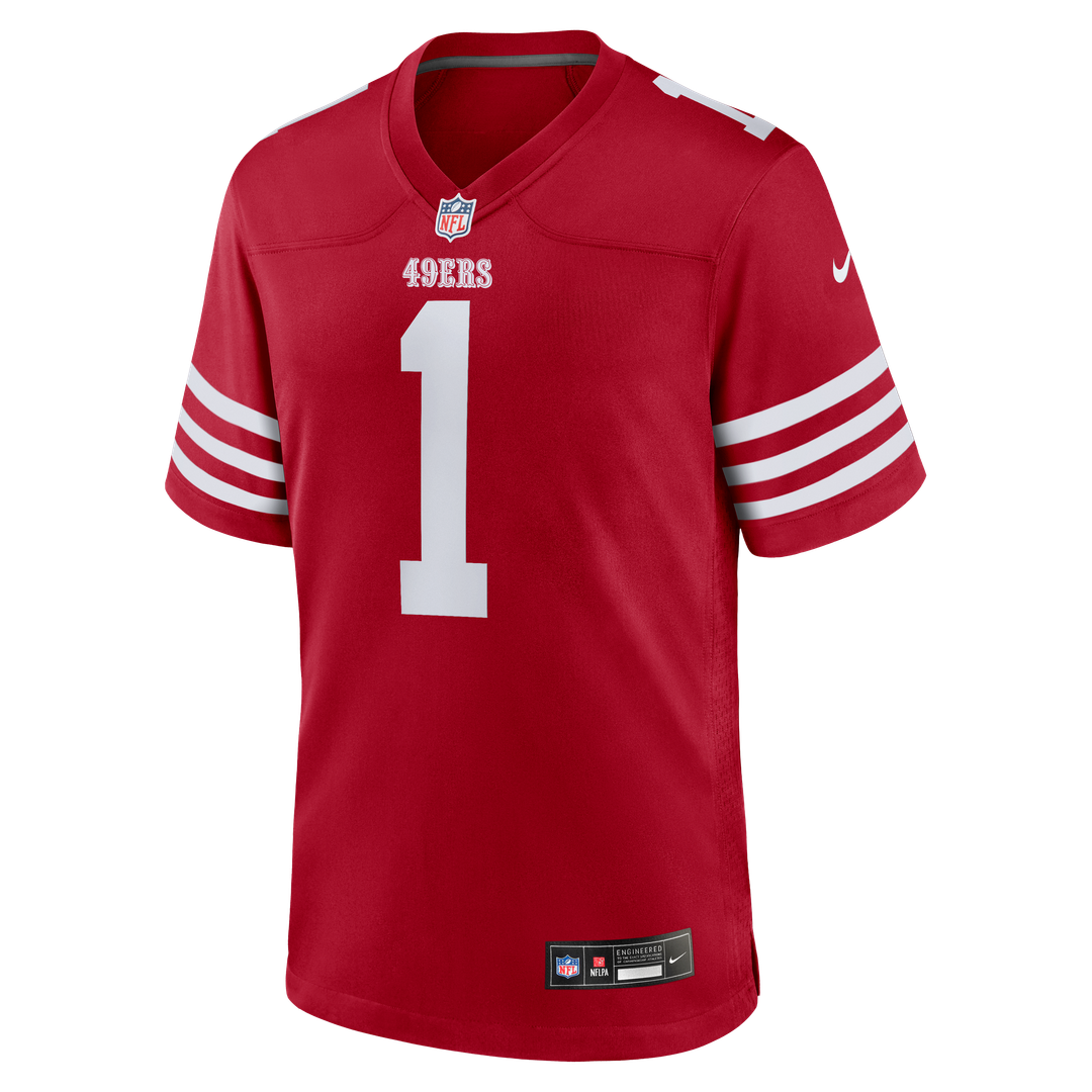 Ricky Pearsall San Francisco 49ers Game Jersey - Scarlet