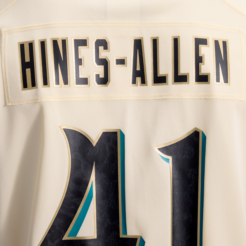 Josh Hines-Allen Jacksonville Jaguars 2026 Rivalries Collection Game Jersey - Natural