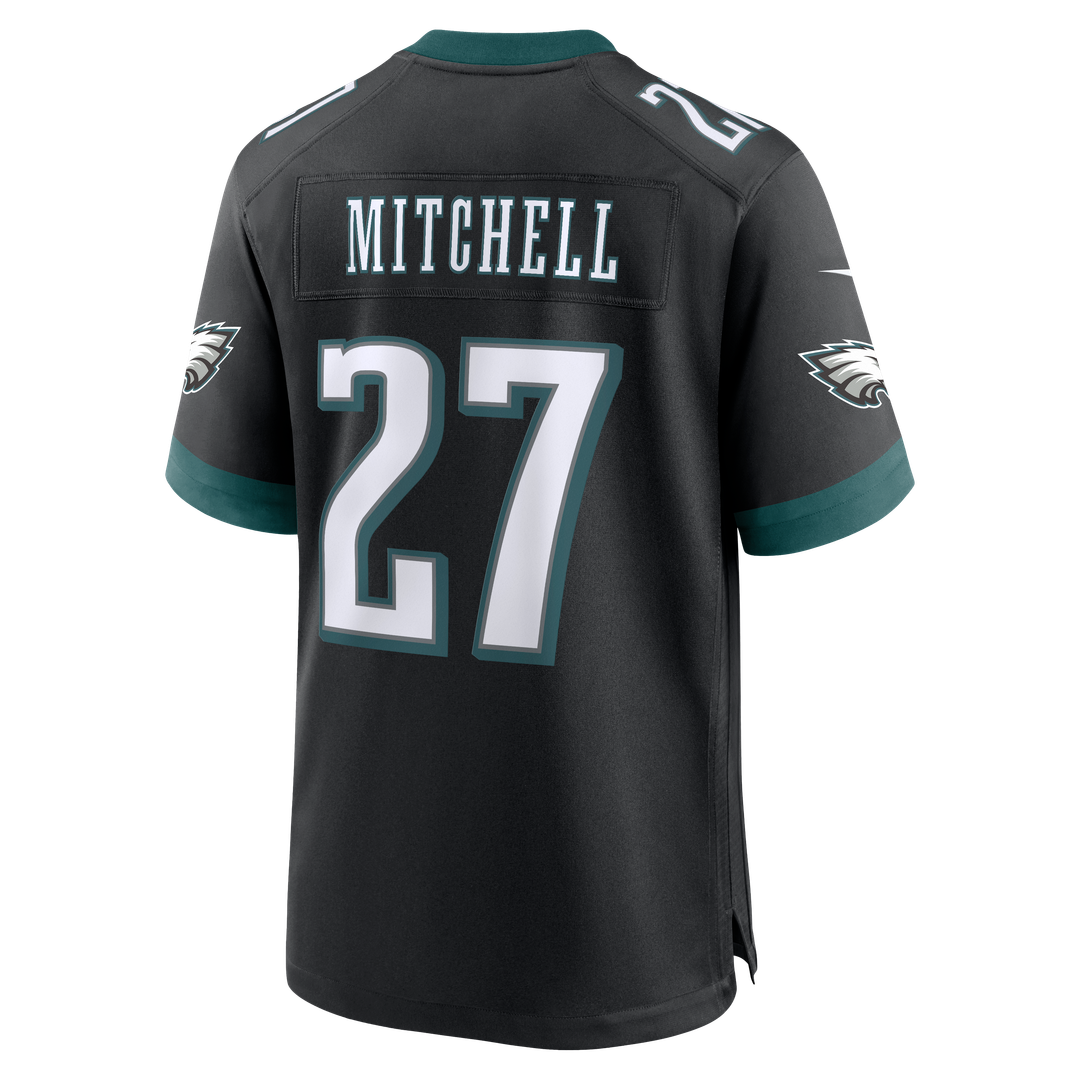 Quinyon Mitchell Philadelphia Eagles Alternate Game Jersey - Black