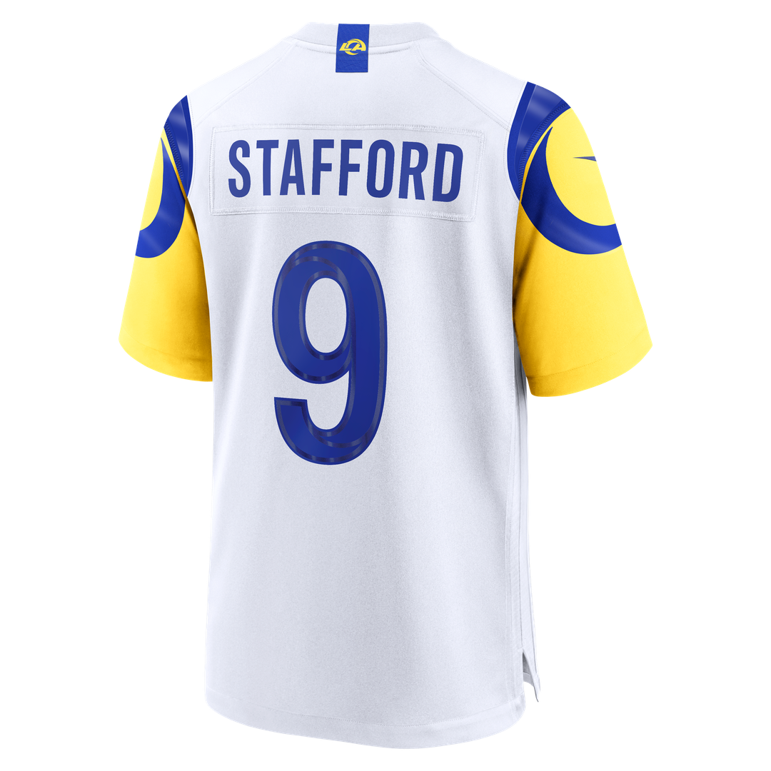 Matthew Stafford Los Angeles Rams White Game Jersey - White