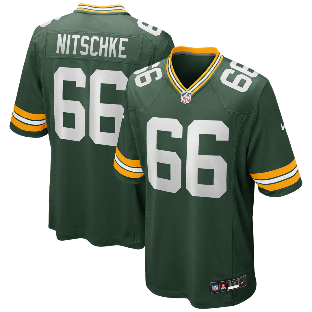 Ray Nitschke Green Bay Packers Game Jersey - Green