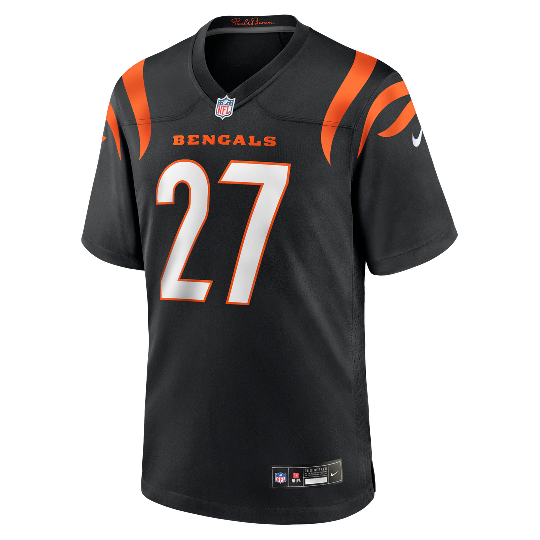 Jordan Battle Cincinnati Bengals Game Jersey - Black