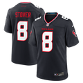 Cade Stover Houston Texans Game Jersey - Navy