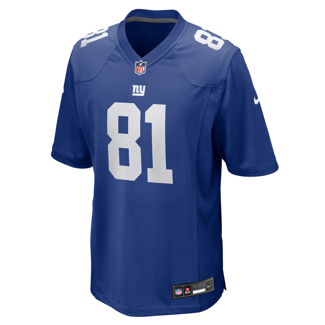 Jalin Hyatt New York Giants Game Jersey - Royal Blue