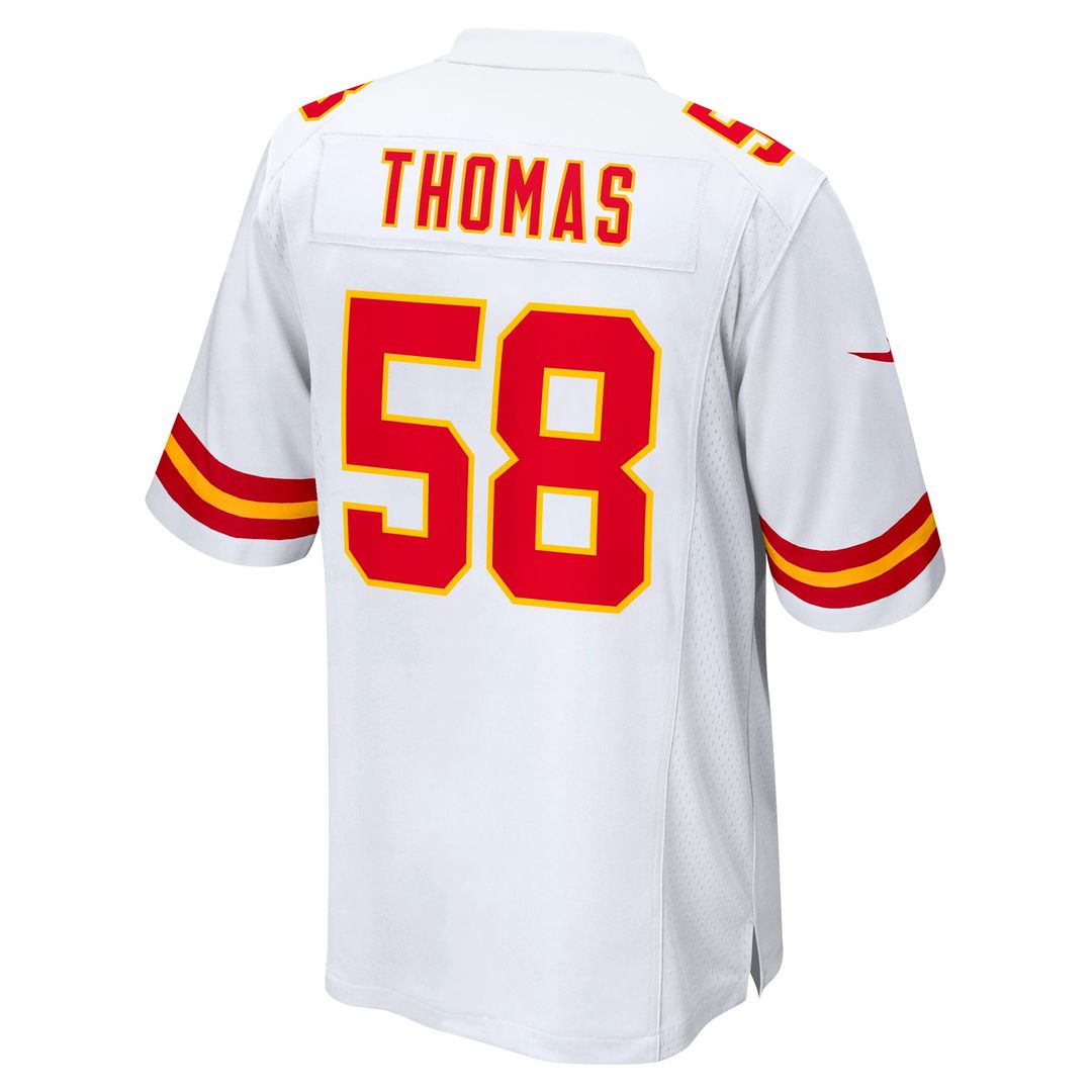 Derrick Thomas Kansas City Chiefs Game Jersey - White