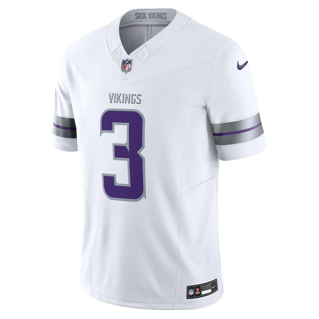 Jordan Addison Minnesota Vikings Alternate Vapor F.U.S.E. Limited Jersey - White