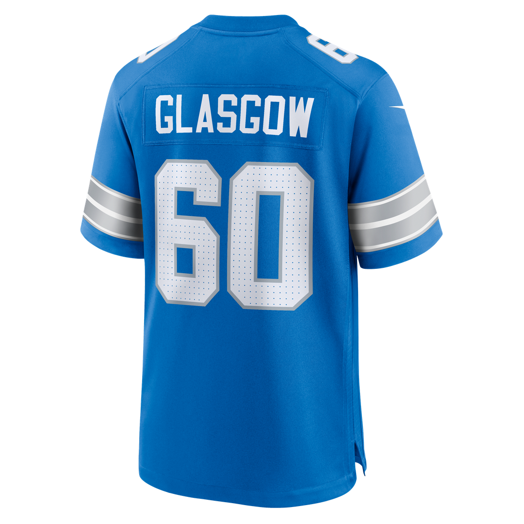 Graham Glasgow Detroit Lions Game Jersey - Blue