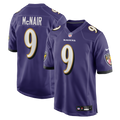 Steve McNair Baltimore Ravens Game Jersey - Purple