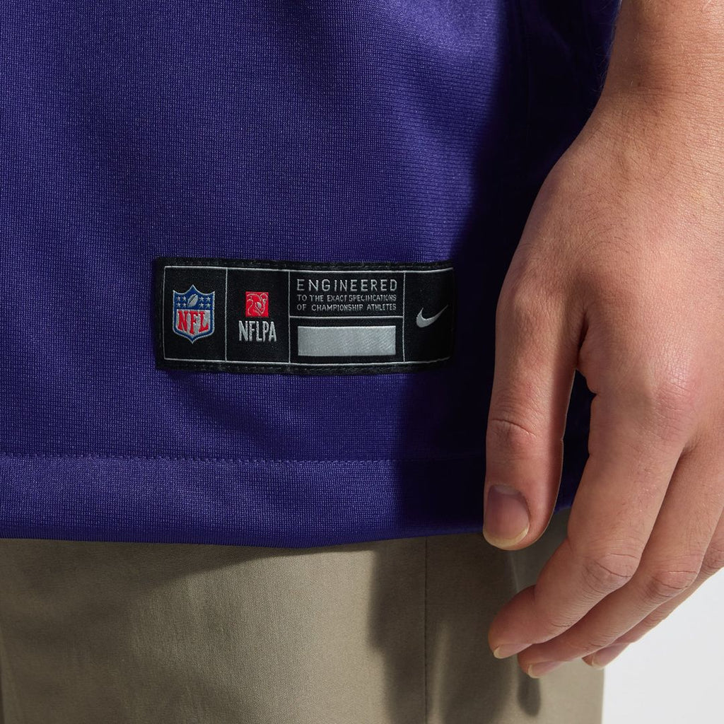 Roquan Smith Baltimore Ravens Game Jersey - Purple