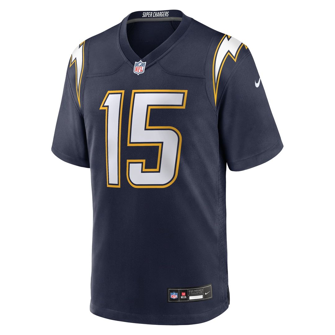 Ladd McConkey Los Angeles Chargers Alternate Charger Power Game Jersey - Gold