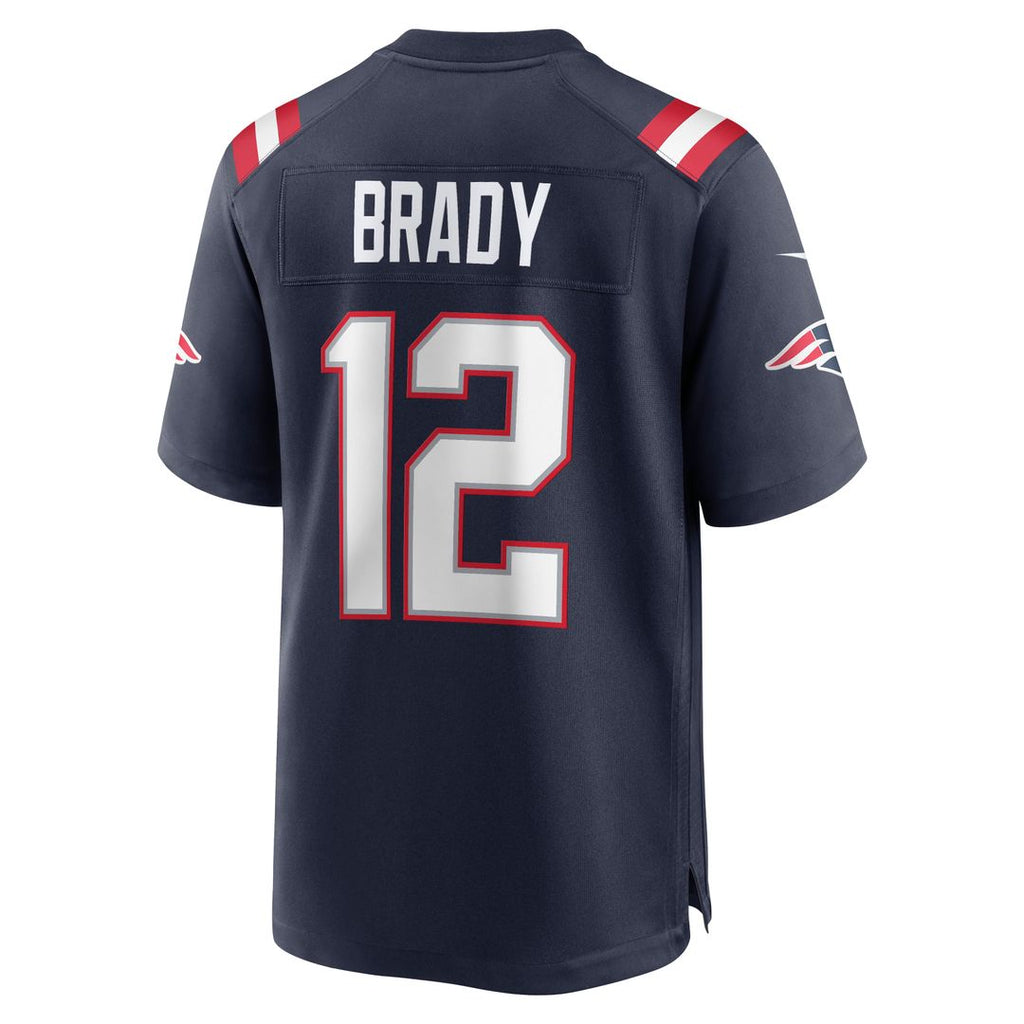 Tom Brady New England Patriots Game Jersey - White