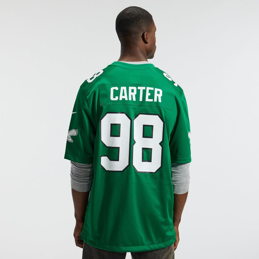Jalen Carter Philadelphia Eagles Game Jersey - White