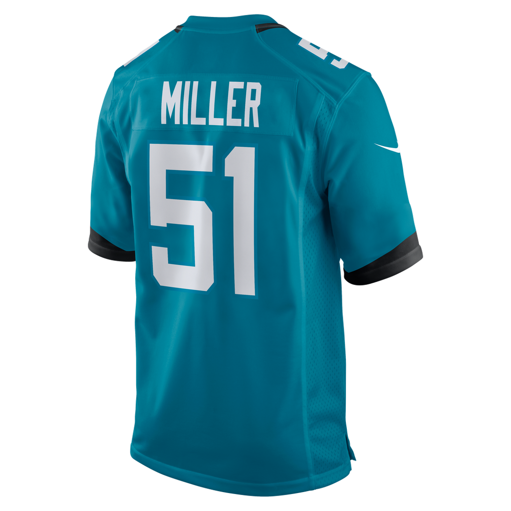 Ventrell Miller Jacksonville Jaguars Game Jersey - Teal