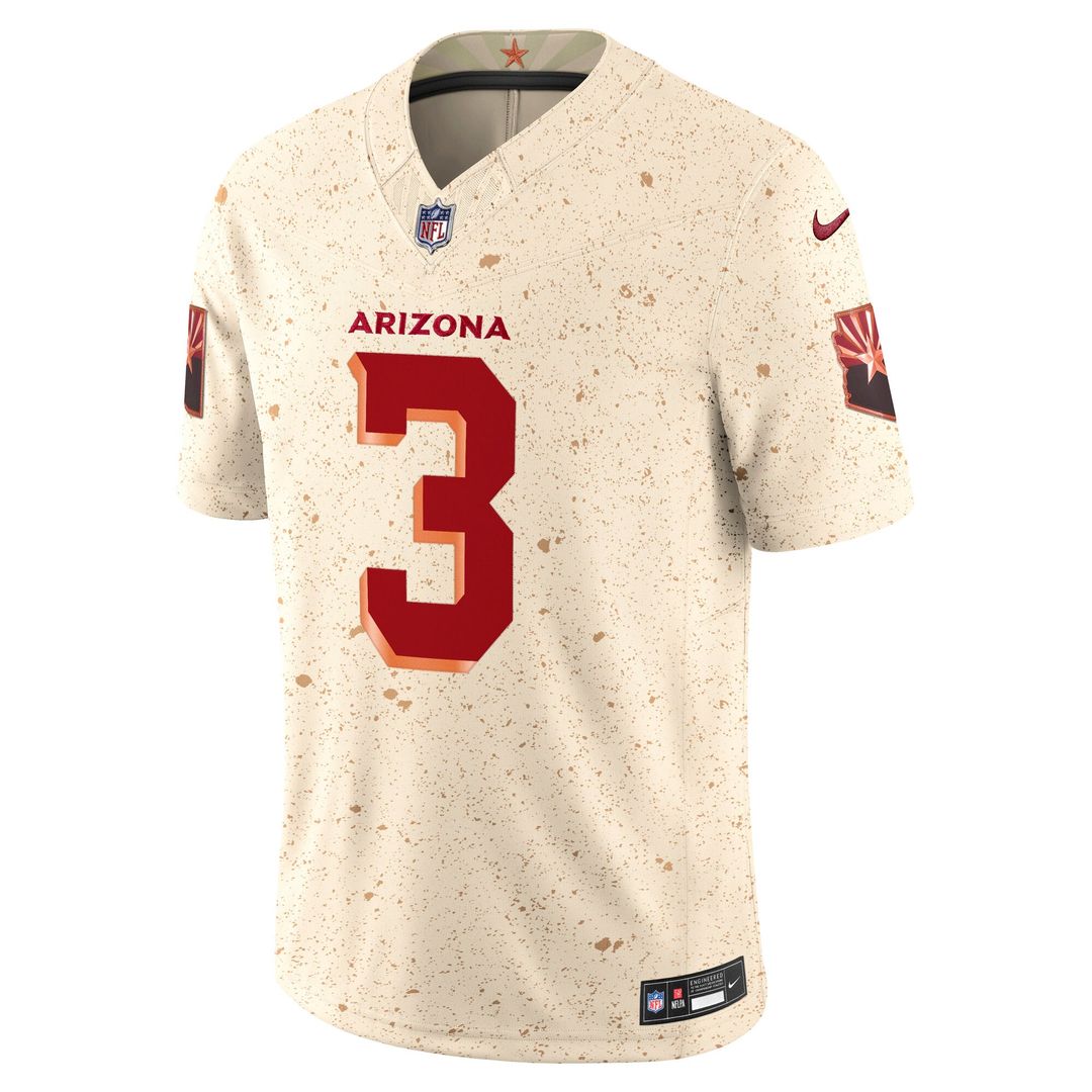 Budda Baker Arizona Cardinals Rivalries Collection Stitched Limited Jersey - Natural