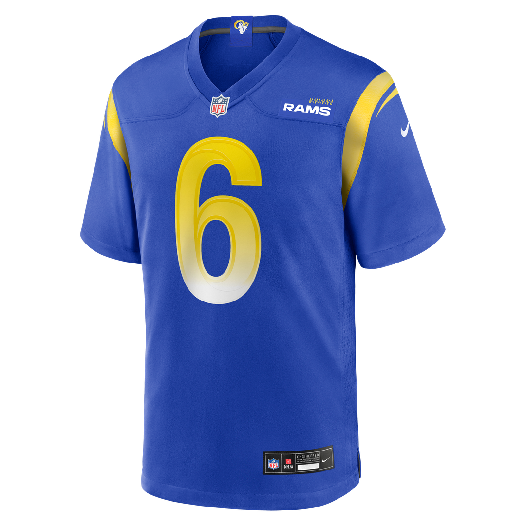 Tre'Vius Hodges-Tomlinson Los Angeles Rams Game Jersey - Royal Blue