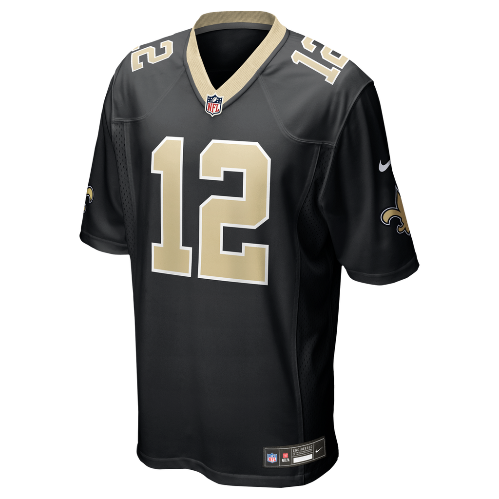 Chris Olave New Orleans Saints Game Jersey - Black