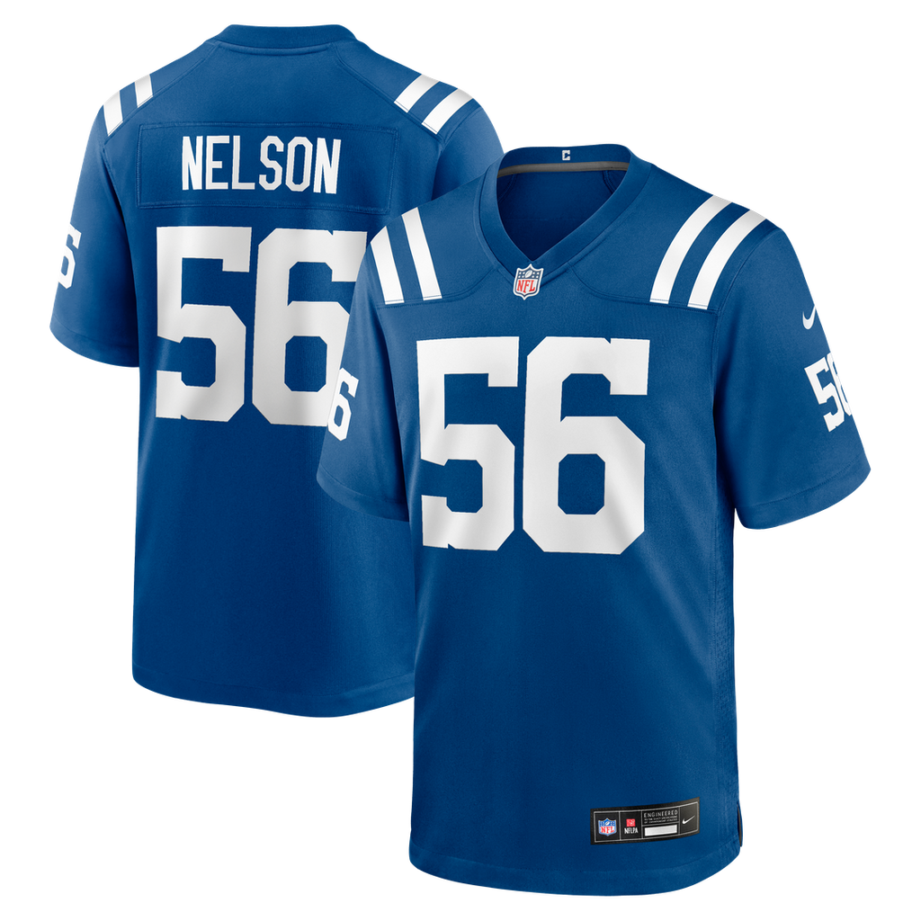 Quenton Nelson Indianapolis Colts Game Jersey - Royal Blue
