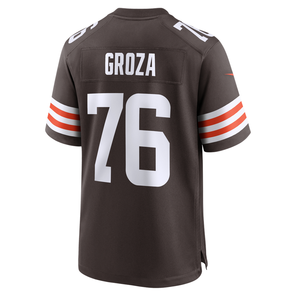 Lou Groza Cleveland Browns Game Jersey - Brown