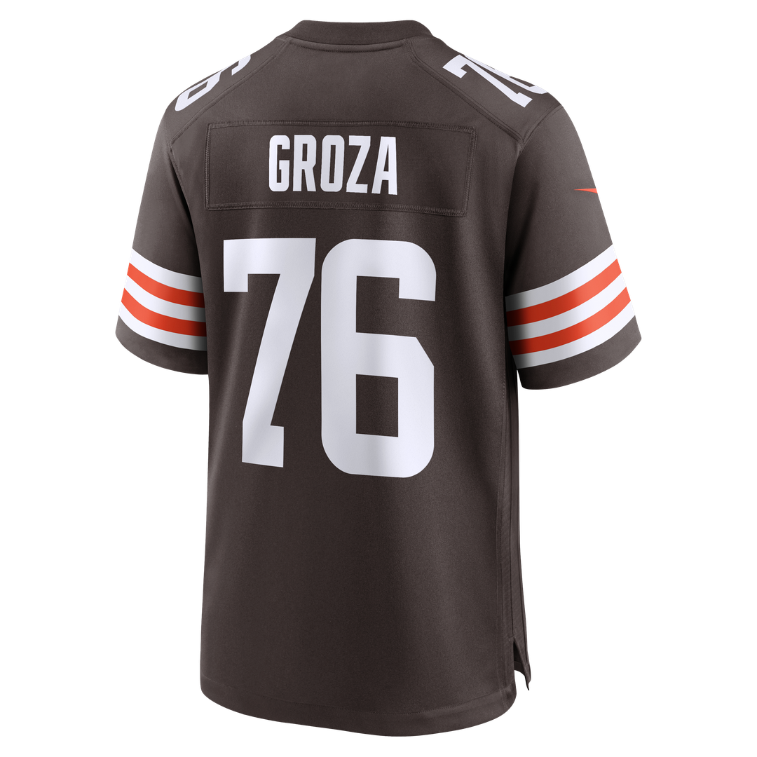 Lou Groza Cleveland Browns Game Jersey - Brown