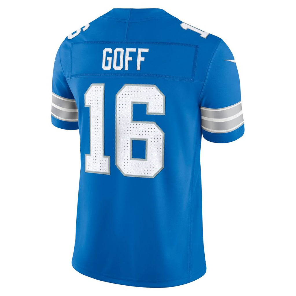 Jared Goff Detroit Lions Vapor F.U.S.E. Stitched Limited Jersey - Blue