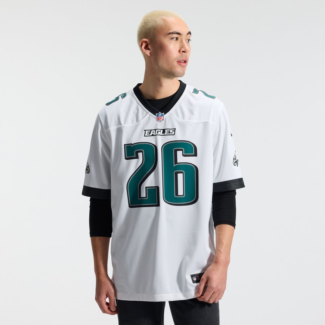 Saquon Barkley Philadelphia Eagles Alternate Game Jersey - Black