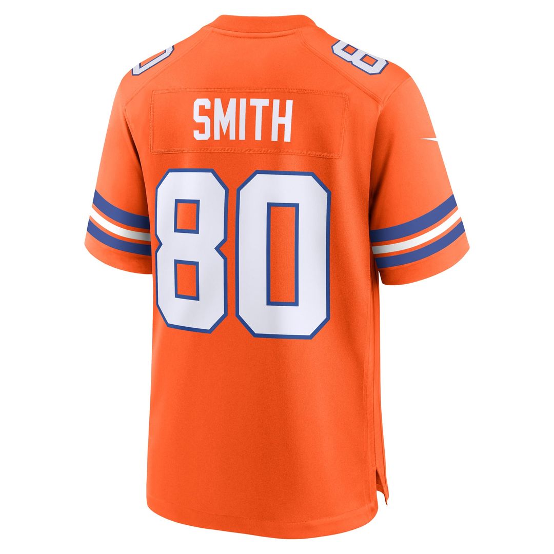 Rod Smith Denver Broncos Alternate Game Jersey - Orange