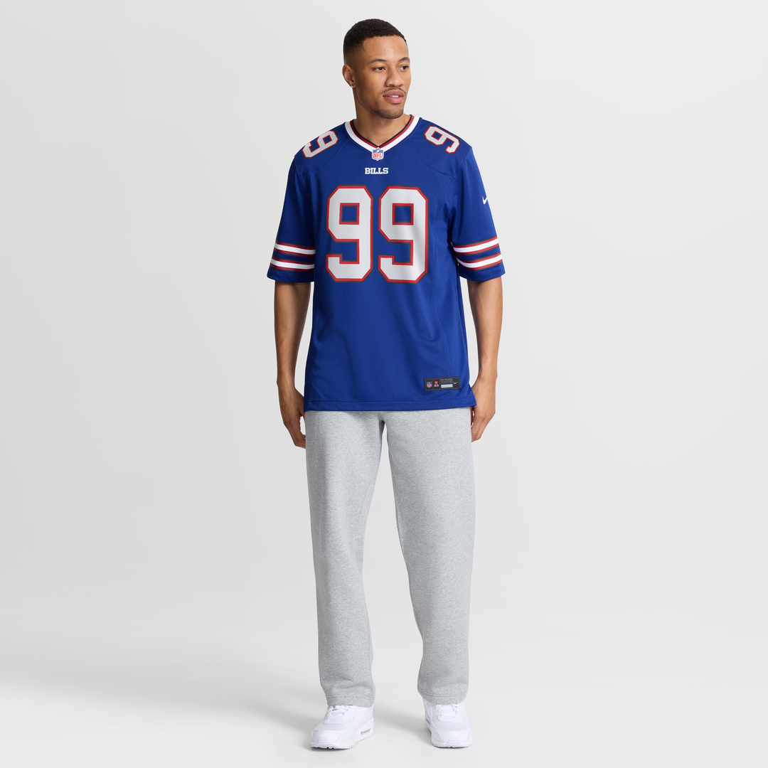 Larry Ogunjobi Buffalo Bills Game Jersey - Royal Blue