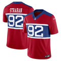 Michael Strahan New York Giants Alternate Vapor F.U.S.E. Limited Jersey - Century Red
