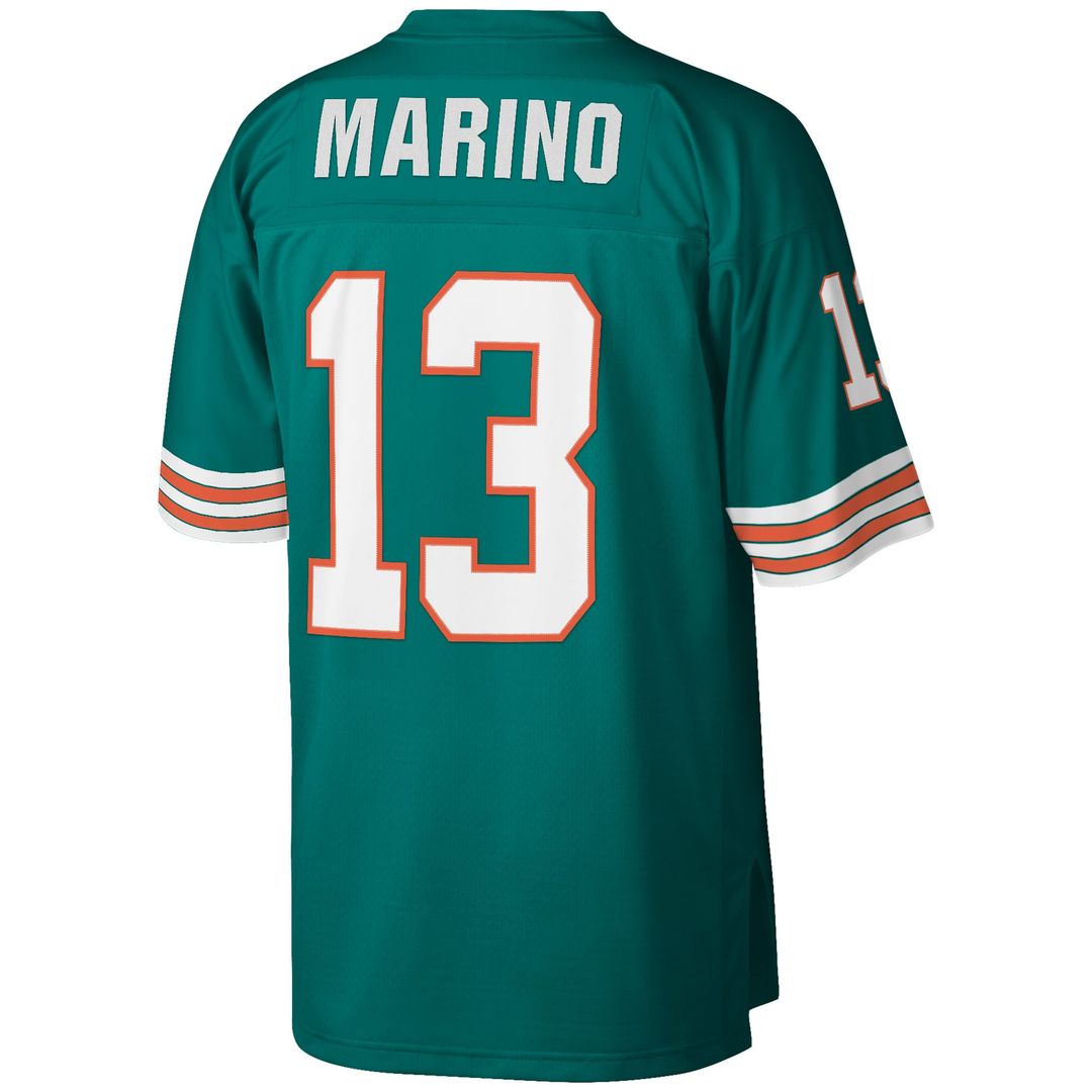 Dan Marino Miami Dolphins Big & Tall 1984 Replica Jersey - Aqua