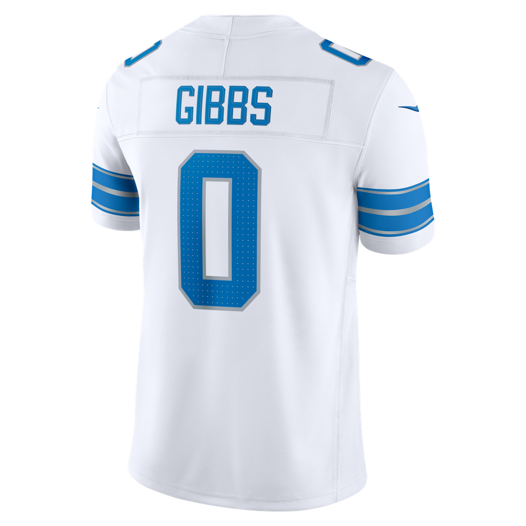 Jahmyr Gibbs Detroit Lions Alternate Vapor F.U.S.E. Stitched Limited Jersey - Black