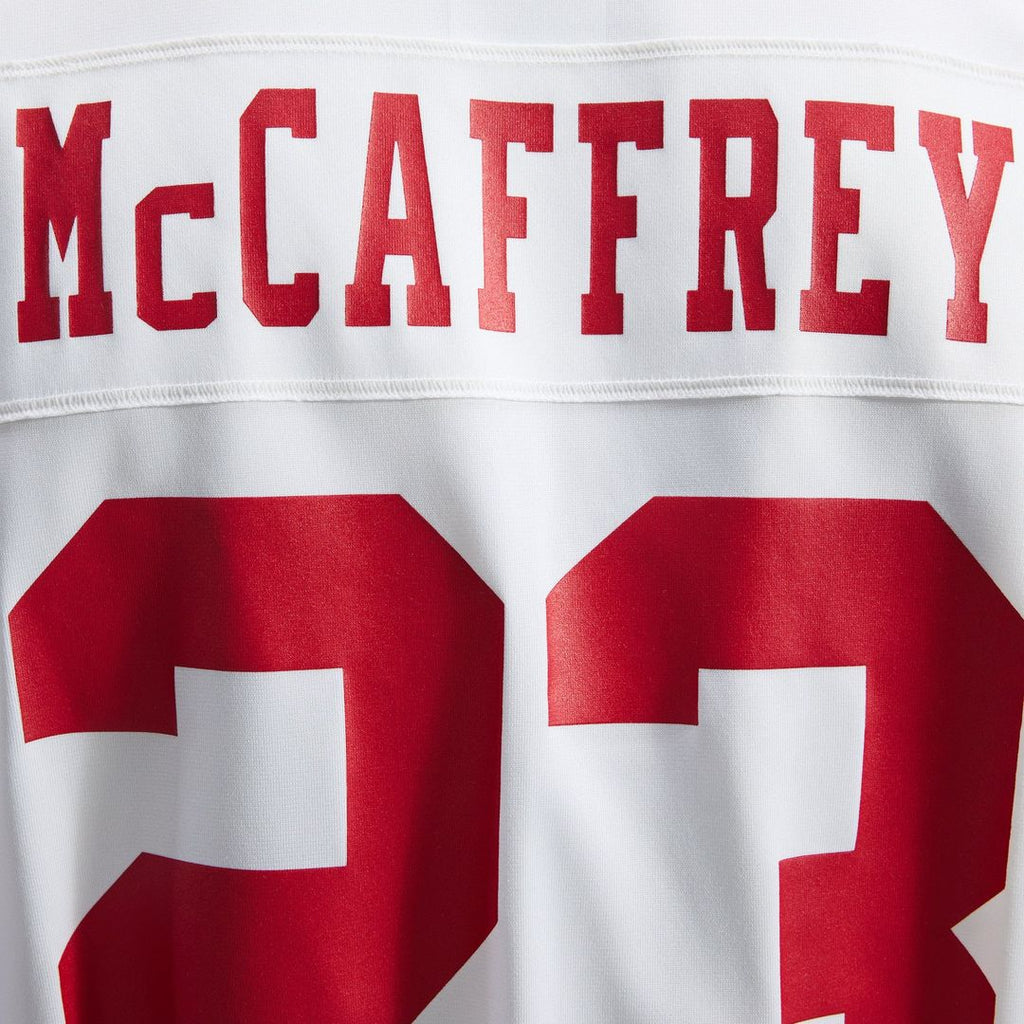 Christian McCaffrey San Francisco 49ers Game Jersey - White