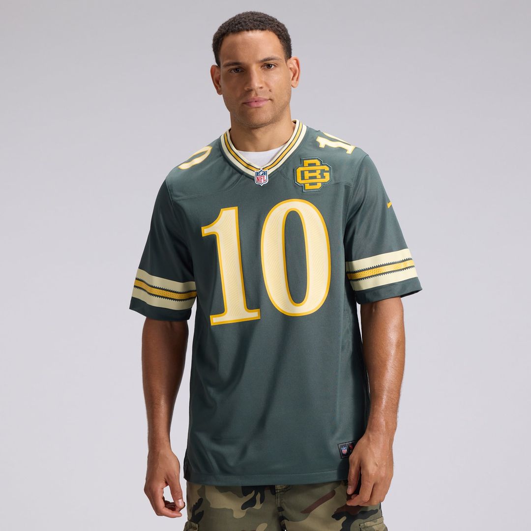 Jordan Love Green Bay Packers 2026 Rivalries Collection Game Jersey - Green