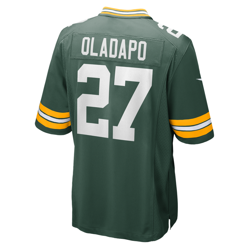 Kitan Oladapo Green Bay Packers Game Jersey - Green