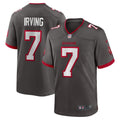Bucky Irving Tampa Bay Buccaneers Alternate Game Jersey - Pewter