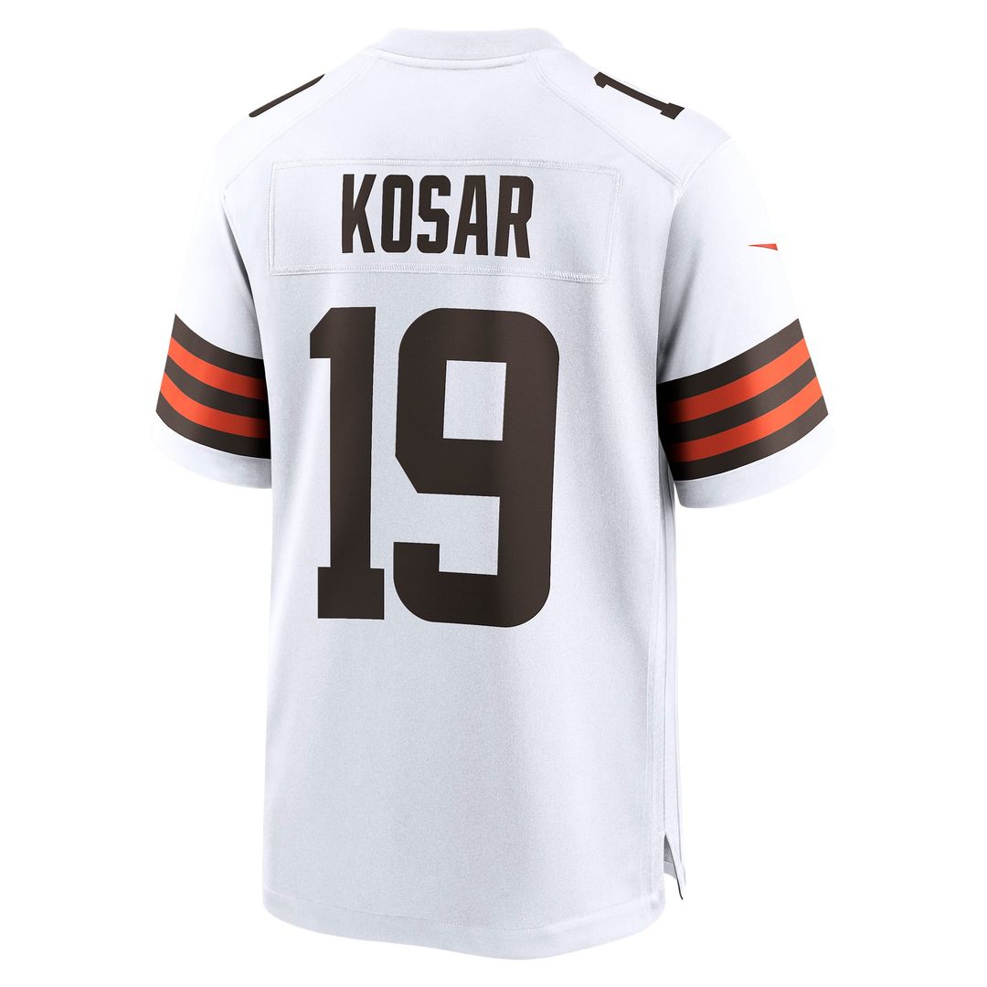 Bernie Kosar Cleveland Browns Game Jersey - White
