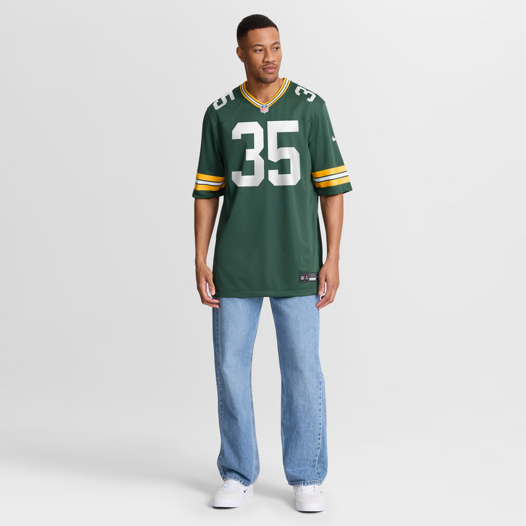 Lucas Havrisik Green Bay Packers Game Jersey - Green