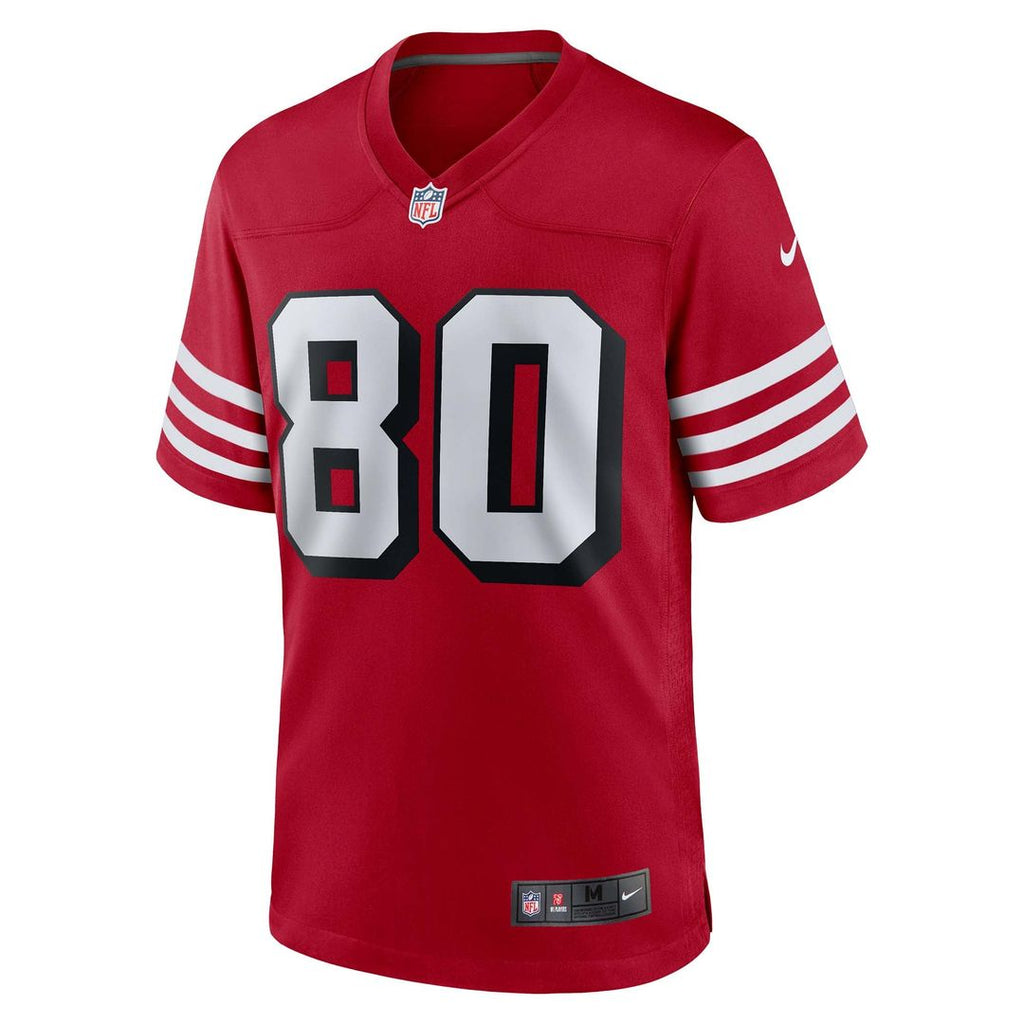 Jerry Rice San Francisco 49ers Alternate Game Jersey - Scarlet