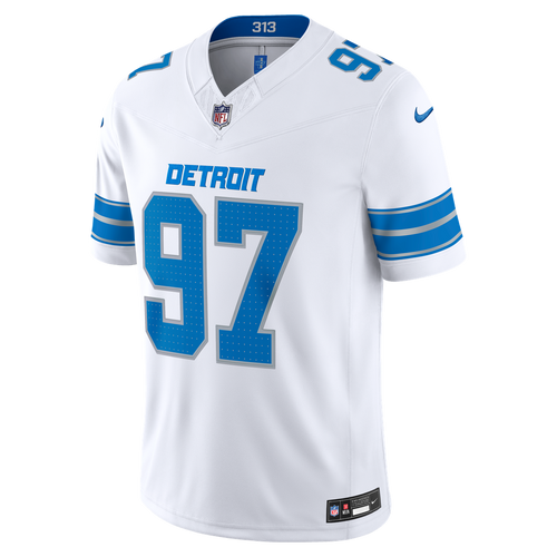 Aidan Hutchinson Detroit Lions Vapor F.U.S.E. Stitched Limited Jersey - White