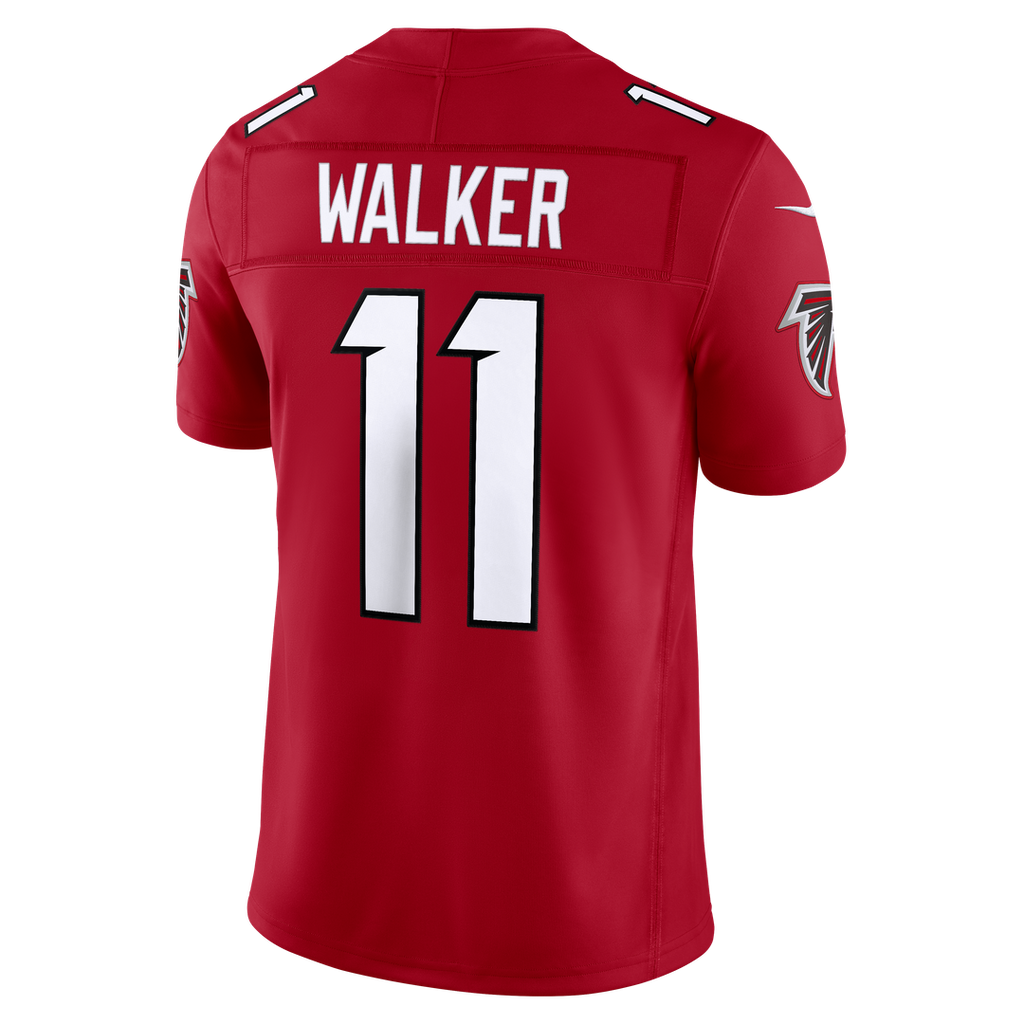 Jalon Walker Atlanta Falcons Vapor F.U.S.E. Stitched Limited Jersey - White