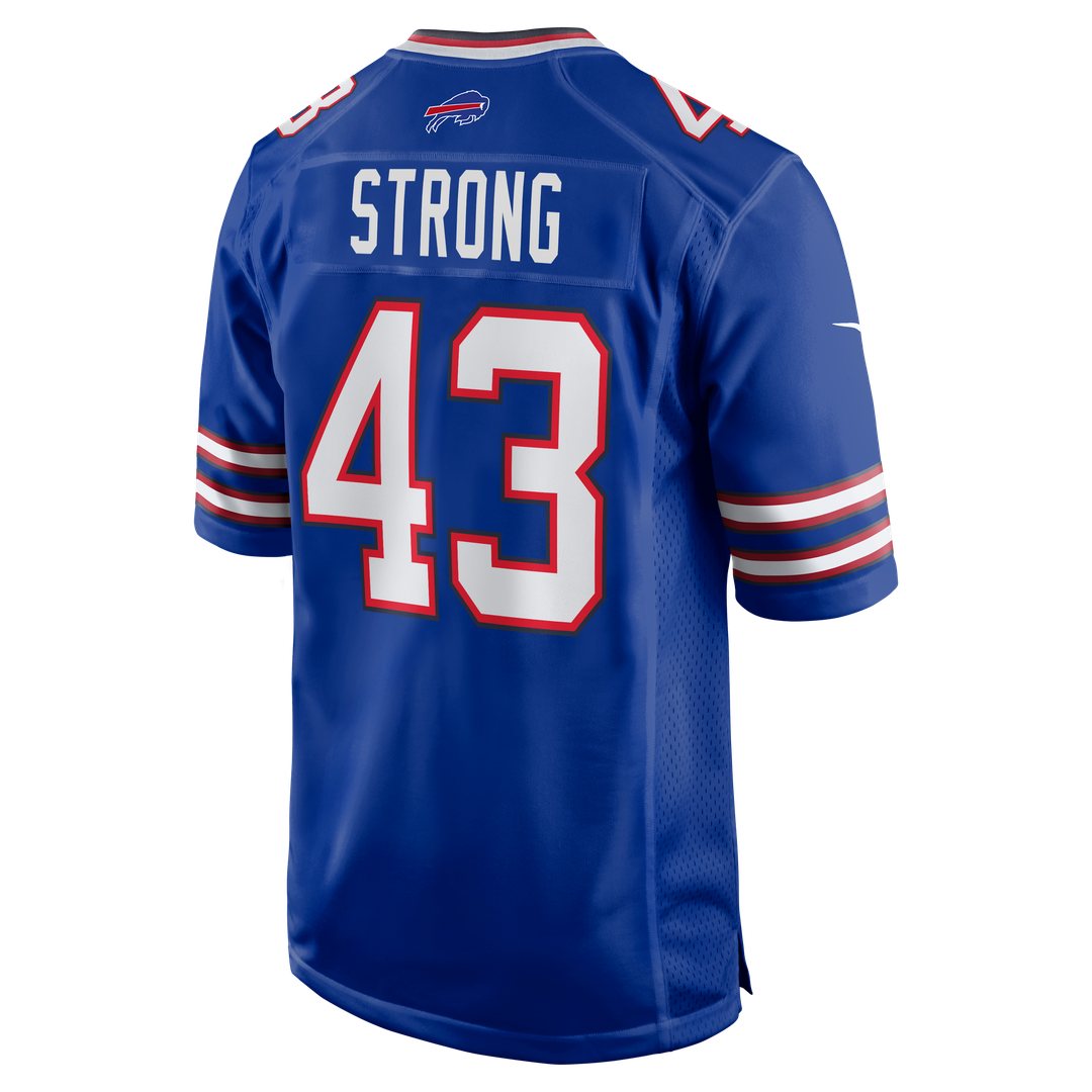 Dorian Strong Buffalo Bills Game Jersey - Royal Blue