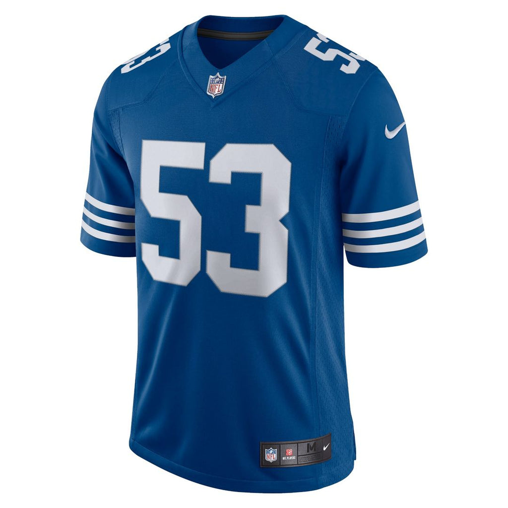 Darius Leonard Indianapolis Colts Alternate Vapor Limited Jersey - Royal Blue
