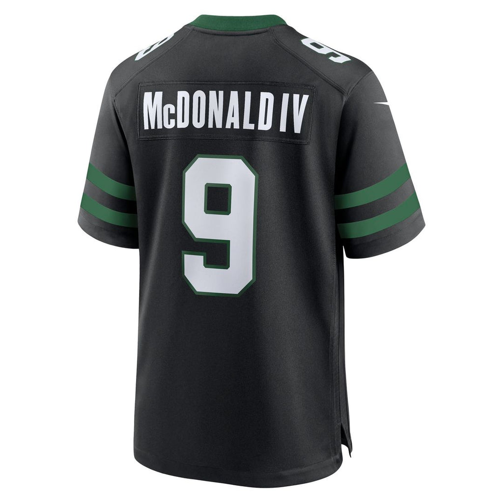 Will McDonald IV New York Jets Game Jersey - Legacy Green