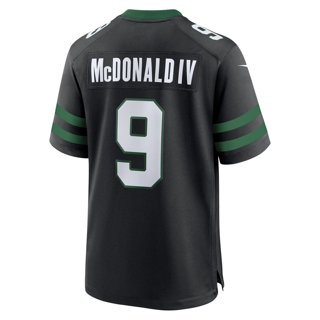 Will McDonald IV New York Jets Game Jersey - Legacy Green